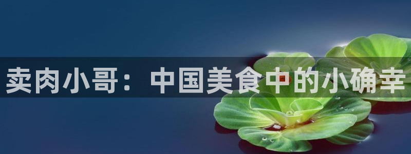 火影忍者国语版58动漫：卖肉小哥：中国美食中的小确幸